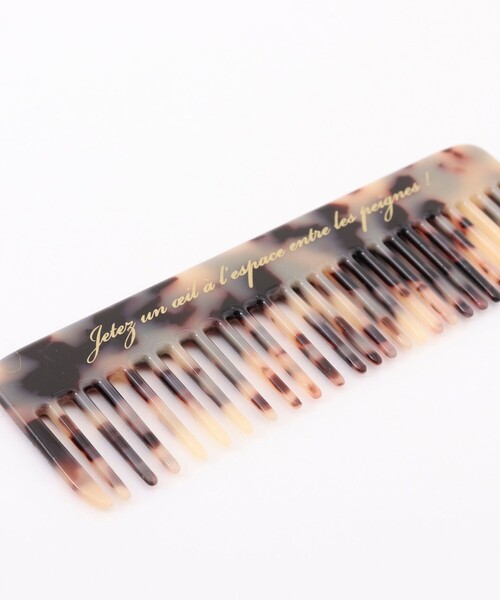 NOLLEY’S（ノーリーズ）の「ミディアムコーム【PR林☆別注アイテム】（チャーム・レディース・ブラウン系その他/サックスブルー・FREE）」の20枚目の写真