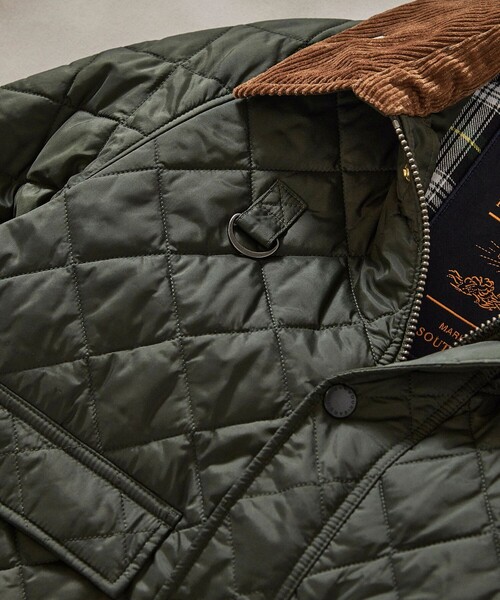 Barbour（バブアー）の「Barbour/バブアー 【130th anniversary model】Spey Quilted Jacket/130th アニバーサリー モデル スペイ キルテッド ジャケット（ブルゾン・メンズ・オリーブ・38/40/42）」の8枚目の写真
