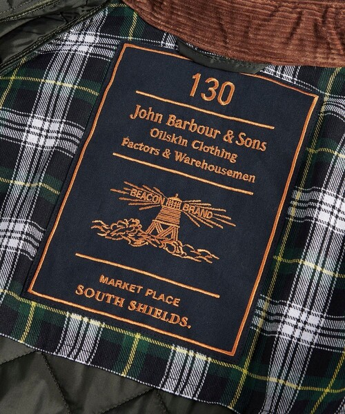 Barbour（バブアー）の「Barbour/バブアー 【130th anniversary model】Spey Quilted Jacket/130th アニバーサリー モデル スペイ キルテッド ジャケット（ブルゾン・メンズ・オリーブ・38/40/42）」の19枚目の写真