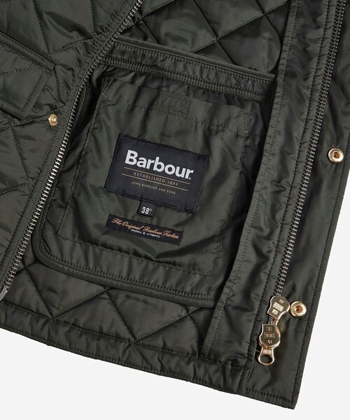 Barbour（バブアー）の「Barbour/バブアー 【130th anniversary model】Spey Quilted Jacket/130th アニバーサリー モデル スペイ キルテッド ジャケット（ブルゾン・メンズ・オリーブ・38/40/42）」の20枚目の写真