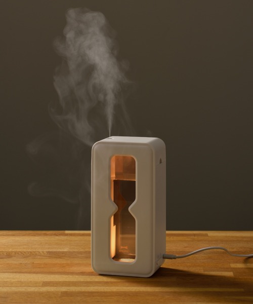 BRUNO（ブルーノ）の「BRUNO（ブルーノ）超音波パーソナル加湿器　TIMEFLOW MIST（生活家電・レディース・ブルーグレー/ベージュ・ONE SIZE）」の2枚目の写真