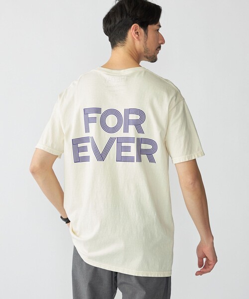 THE DAY ON THE BEACH（ザデイオンザビーチ）の「【SHIPS別注】THE DAY ON THE BEACH: ガーメントダイ プリント Tシャツ（Tシャツ/カットソー・メンズ・ナチュラル/ネイビー・LARGE/MEDIUM/X-LARGE）」の10枚目の写真