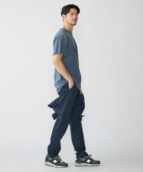 THE DAY ON THE BEACH（ザデイオンザビーチ）の「【SHIPS別注】THE DAY ON THE BEACH: ガーメントダイ プリント Tシャツ（Tシャツ/カットソー・メンズ・ナチュラル/ネイビー・LARGE/MEDIUM/X-LARGE）」の16枚目の写真