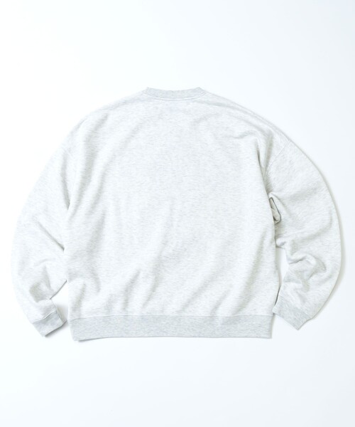 【セール】限定展開 SANTA CRUZ/サンタクルーズ 別注 ビッグシルエット パッチワークロゴ クルーネックスウェット（スウェット）｜FREAK'S STORE（フリークスストア）