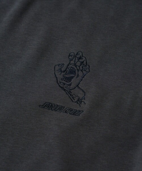 【セール】限定展開 SANTA CRUZ/サンタクルーズ 別注 ビッグシルエット パッチワークロゴ クルーネックスウェット（スウェット）｜FREAK'S STORE（フリークスストア）