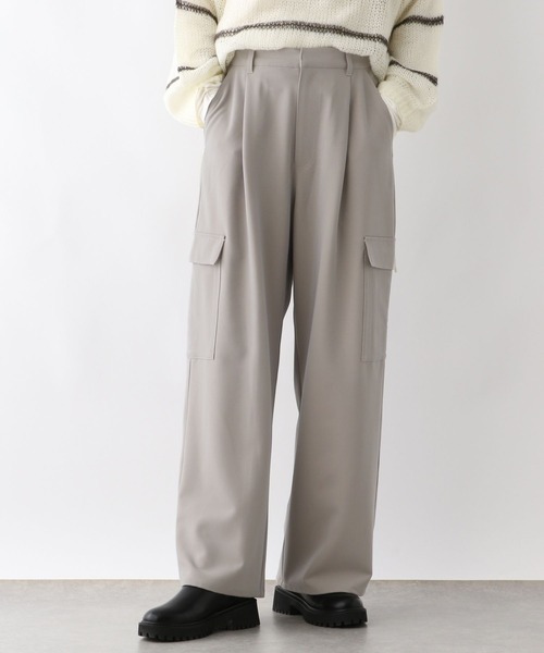 LEPSIM（レプシィム）の「サイドポケットパンツ　241852（その他パンツ・レディース・ブラック/ホワイト・FREE）」の3枚目の写真