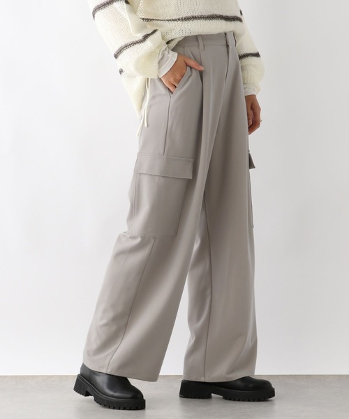 LEPSIM（レプシィム）の「サイドポケットパンツ　241852（その他パンツ・レディース・ブラック/ホワイト・FREE）」の5枚目の写真