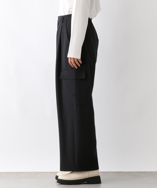 LEPSIM（レプシィム）の「サイドポケットパンツ　241852（その他パンツ・レディース・ブラック/ホワイト・FREE）」の7枚目の写真