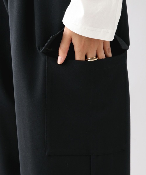 LEPSIM（レプシィム）の「サイドポケットパンツ　241852（その他パンツ・レディース・ブラック/ホワイト・FREE）」の6枚目の写真