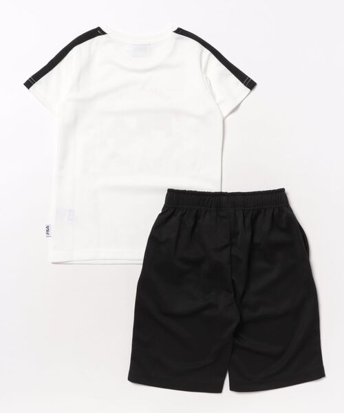 FILA（フィラ）の「FILA/フィラ　ロゴパールプリントセットアップジャージ（ジャージ・キッズ・レモンイエロー/オフホワイト・160/150/140/130）」の3枚目の写真