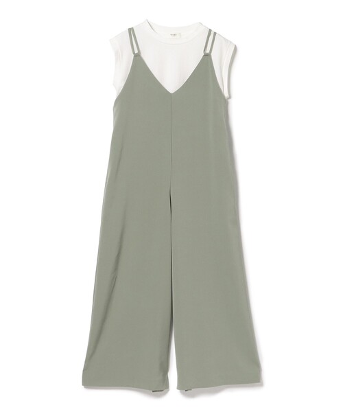 BEAMS HEART(ビームスハート)の「フレンチ プルオーバー × サロペット(セットアイテム)(つなぎ/オールインワン・レディース・ベージュ/オリーブ/ブラック・FREE)」の22枚目の写真