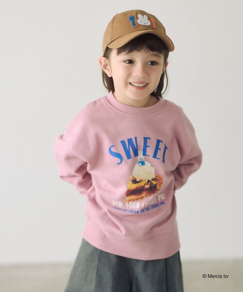 Miffy( ミッフィー)の「【別注】<miffy>キャップ / 帽子 / キッズ(キャップ・キッズ・ベージュ/ブラック/ライトブルー・FREE(52-55cm))」の4枚目の写真
