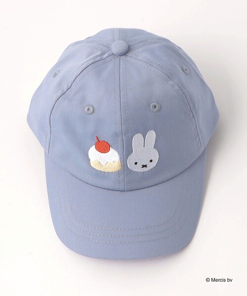 Miffy( ミッフィー)の「【別注】<miffy>キャップ / 帽子 / キッズ(キャップ・キッズ・ベージュ/ブラック/ライトブルー・FREE(52-55cm))」の9枚目の写真