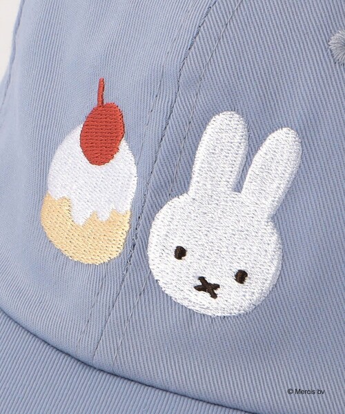 Miffy( ミッフィー)の「【別注】<miffy>キャップ / 帽子 / キッズ(キャップ・キッズ・ベージュ/ブラック/ライトブルー・FREE(52-55cm))」の11枚目の写真
