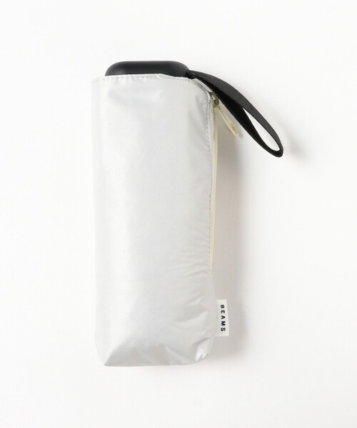 Ray BEAMS（レイビームス）の「パイピング 晴雨兼用 折りたたみ傘（折りたたみ傘・レディース・ミント/グレー・ONE SIZE）」の3枚目の写真