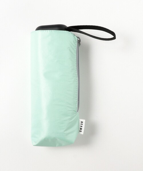 Ray BEAMS（レイビームス）の「パイピング 晴雨兼用 折りたたみ傘（折りたたみ傘・レディース・ミント/グレー・ONE SIZE）」の7枚目の写真