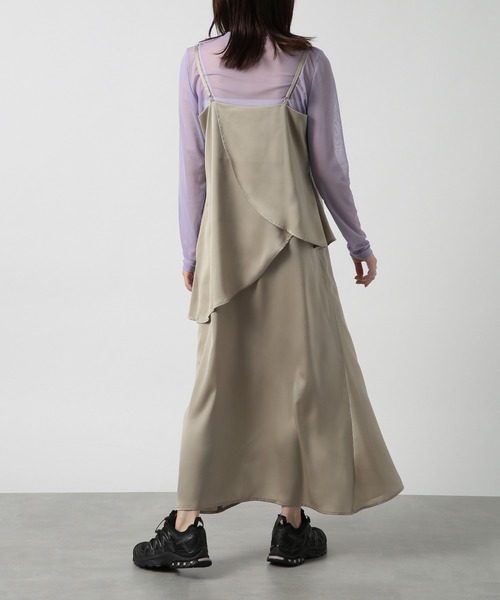 MAISON BREEZE reveur(メゾンブリーズレヴール)の「【MAISON BREEZE reveur】petal camisole dress one-piece(ワンピース・レディース・ブラック/グレイッシュベージュ/オフホワイト/レッド・FREE)」の18枚目の写真