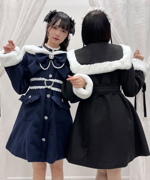 DearMyLove（ディアマイラブ）の「ハートバックルベルトセーラーファー