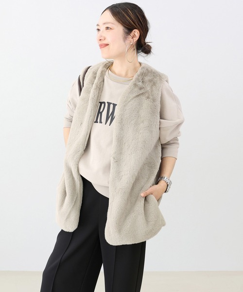 Aletta vita（アレッタビータ）の「サイドポケットフェイクファー