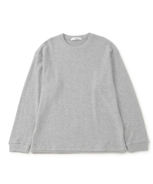 j.n.r.d(ジェー・エヌ・アール・ディー)の「起毛フェイクレイヤード(Tシャツ/カットソー・メンズ・グレー/ホワイト系その他/グリーン/ネイビー・L/LL/M)」の19枚目の写真