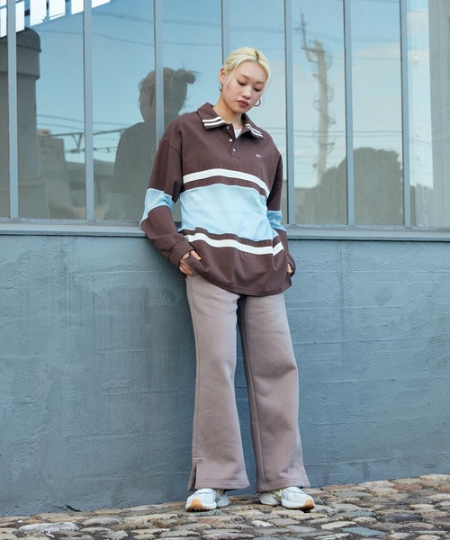 NIKE ウィメンズ ハイウエスト ワイドレッグ フリース スウェット パンツ NIKE（ナイキ）の「ナイキ スポーツウェア フェニックス
