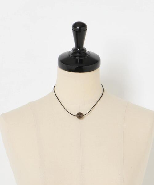 URBAN RESEARCH(アーバンリサーチ)の「decor『デコール』 Gemstone Choker(ネックレス・レディース・ブラウン系その他/ホワイト系その他・-)」の15枚目の写真