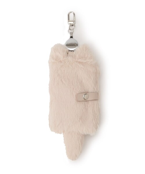 SHOO・LA・RUE（シューラルー）の「アニマルモチーフパスケース（その他・レディース・ピンク系/ブラック/ライトベージュ/グレー・00）」の3枚目の写真