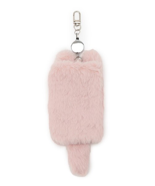 SHOO・LA・RUE（シューラルー）の「アニマルモチーフパスケース（その他・レディース・ピンク系/ブラック/ライトベージュ/グレー・00）」の6枚目の写真