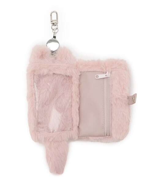 SHOO・LA・RUE（シューラルー）の「アニマルモチーフパスケース（その他・レディース・ピンク系/ブラック/ライトベージュ/グレー・00）」の7枚目の写真