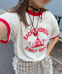 CIAOPANIC | プリントリンガーロゴTシャツ(Tシャツ/カットソー)