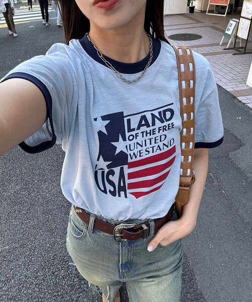 チャオパニック　Tシャツ　白　赤ロゴ　カッコイイ チャオパニックTシャツ白赤ロゴカッコイイ