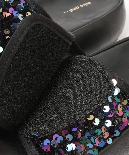 niko and...(ニコアンド)の「オリジナルボリュームスライドサンダル(サンダル・レディース・アイボリー/ブラック/レッド・LARGE/MEDIUM)」の8枚目の写真