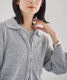 ブークレシャツカーディガン