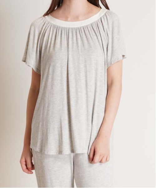 KID BLUE(キッドブルー)の「キッドブルー -23レーヨンベア天 -半袖トップス -KRUN422 -kidblue(Tシャツ/カットソー・レディース・グレー/ブラック/グリーン系その他・M)」の3枚目の写真