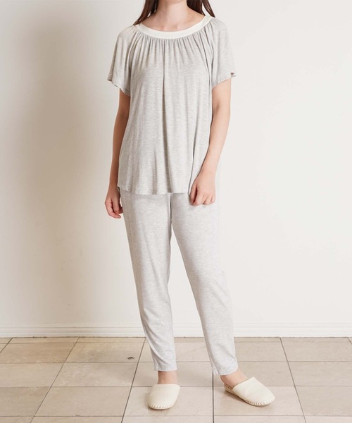 KID BLUE(キッドブルー)の「キッドブルー -23レーヨンベア天 -半袖トップス -KRUN422 -kidblue(Tシャツ/カットソー・レディース・グレー/ブラック/グリーン系その他・M)」の4枚目の写真