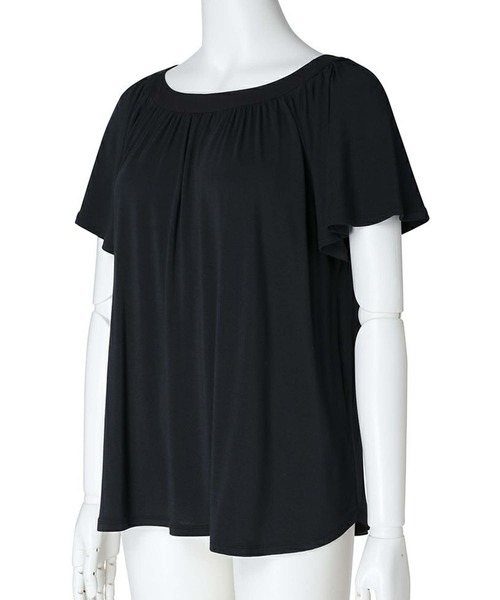 KID BLUE(キッドブルー)の「キッドブルー -23レーヨンベア天 -半袖トップス -KRUN422 -kidblue(Tシャツ/カットソー・レディース・グレー/ブラック/グリーン系その他・M)」の8枚目の写真