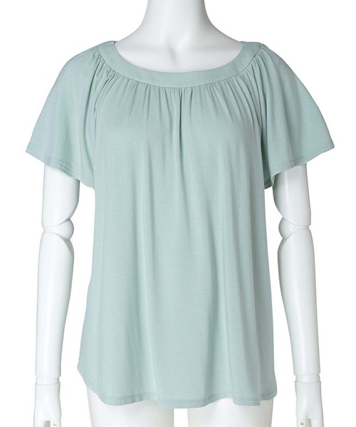 KID BLUE(キッドブルー)の「キッドブルー -23レーヨンベア天 -半袖トップス -KRUN422 -kidblue(Tシャツ/カットソー・レディース・グレー/ブラック/グリーン系その他・M)」の11枚目の写真