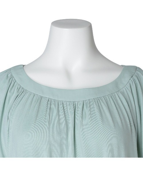 KID BLUE(キッドブルー)の「キッドブルー -23レーヨンベア天 -半袖トップス -KRUN422 -kidblue(Tシャツ/カットソー・レディース・グレー/ブラック/グリーン系その他・M)」の14枚目の写真