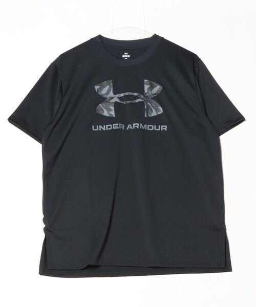 UNDER ARMOUR（アンダーアーマー）の「アンダーアーマー  UAテック オーバーサイズ ショートスリーブ Tシャツ（Tシャツ/カットソー・レディース・ホワイト/スモークピンク/ブラック・S/M/L/XL）」の2枚目の写真