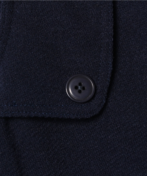 Smoothy(スムージー)の「Smoothy Wool hood coat / スムージー ウールフードコート(その他アウター・キッズ・ヘザーチャコール/ネイビー・XL/M/S)」の6枚目の写真