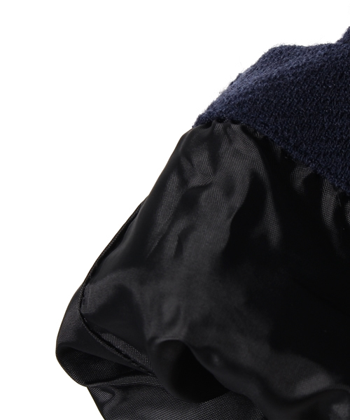 Smoothy(スムージー)の「Smoothy Wool hood coat / スムージー ウールフードコート(その他アウター・キッズ・ヘザーチャコール/ネイビー・XL/M/S)」の11枚目の写真