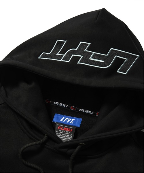 LFYT(エルエフワイティー)の「LFYT ラファイエット【Lafayette】× フブ【FUBU】- パーカー【CHENILLE PATCH HOODIE LE250502】(パーカー・メンズ・アイボリー/ブラック・LARGE/X-LARGE/MEDIUM/XX-LARGE)」の12枚目の写真