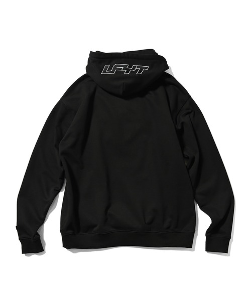 LFYT(エルエフワイティー)の「LFYT ラファイエット【Lafayette】× フブ【FUBU】- パーカー【CHENILLE PATCH HOODIE LE250502】(パーカー・メンズ・アイボリー/ブラック・LARGE/X-LARGE/MEDIUM/XX-LARGE)」の10枚目の写真