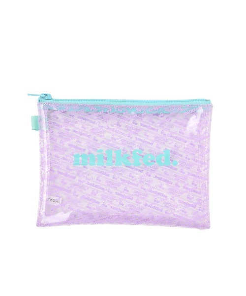 MILKFED.（ミルクフェド）の「CHERRIES PRINT PVC POUCH（ポーチ・レディース・ピンク/レッド/パープル・ONE SIZE）」の6枚目の写真