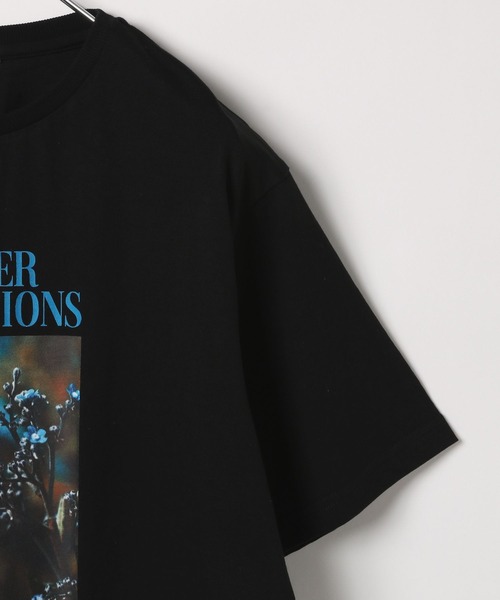 LEPSIM（レプシィム）の「フォト＊ロゴプリントT　327272（Tシャツ/カットソー・レディース・ブラック×ブルー/ホワイト×ピンク/ホワイト×イエロー・FREE）」の6枚目の写真