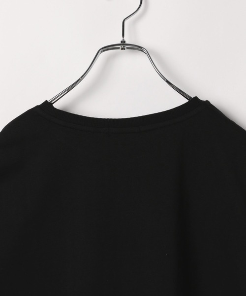 LEPSIM（レプシィム）の「フォト＊ロゴプリントT　327272（Tシャツ/カットソー・レディース・ブラック×ブルー/ホワイト×ピンク/ホワイト×イエロー・FREE）」の8枚目の写真