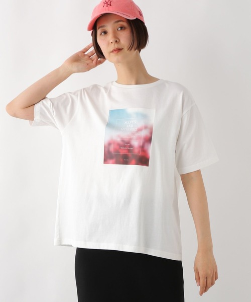 フォト＊ロゴプリントT 327272（Tシャツ/カットソー）｜LEPSIM