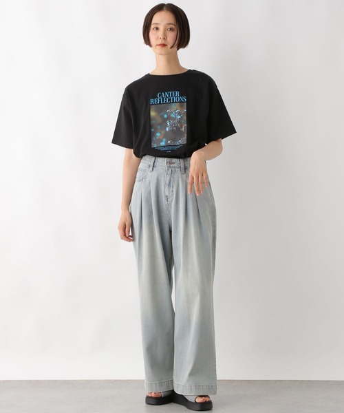 フォト＊ロゴプリントT 327272（Tシャツ/カットソー）｜LEPSIM