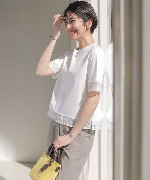 J.PRESS Ladies(J.プレス レディス)の「【洗える】フィブリルツイル ベイカーパンツ(その他パンツ・レディース・ネイビー系/ベージュ系/ブラウン系・XXS/XS/S)」の15枚目の写真