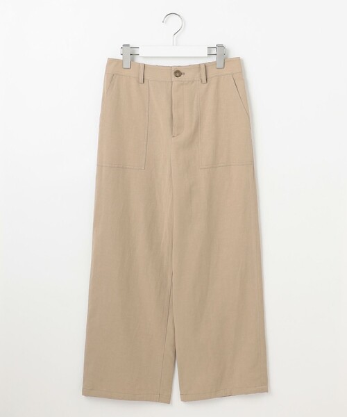 J.PRESS Ladies(J.プレス レディス)の「【洗える】フィブリルツイル ベイカーパンツ(その他パンツ・レディース・ネイビー系/ベージュ系/ブラウン系・XXS/XS/S)」の6枚目の写真